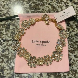 Kate spade clear as Crystal necklace